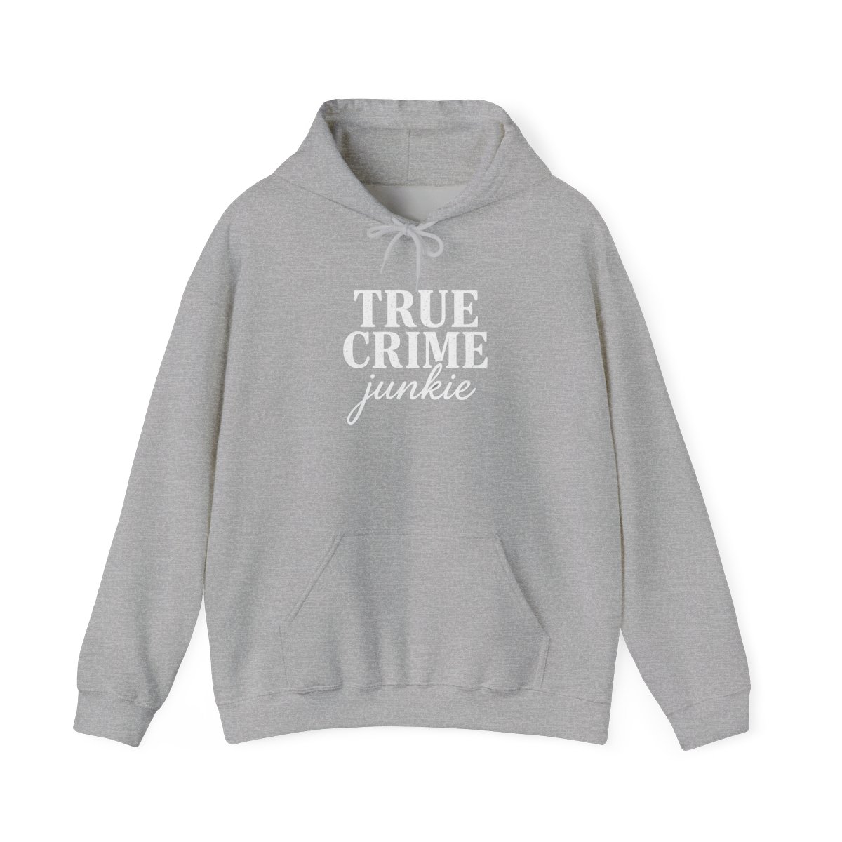True Crime Junkie Hoodie for Addicts and Fans