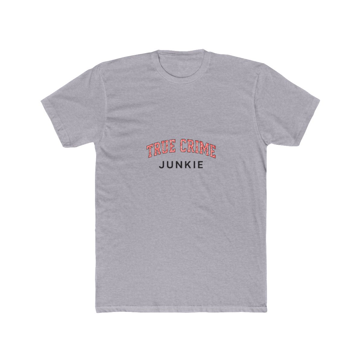 True Crime Obsessed Funny Graphic T-Shirt - alternate angle 4, merchandise